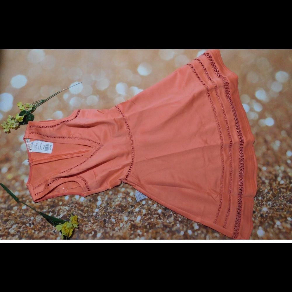 Very cute peach mini dress 👗 PRICE FIRM